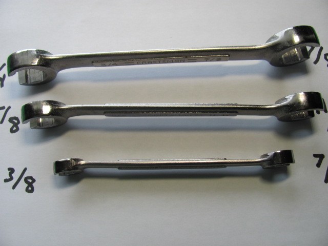 Craftsman USA SAE Flare Nut/Line Wrench Set