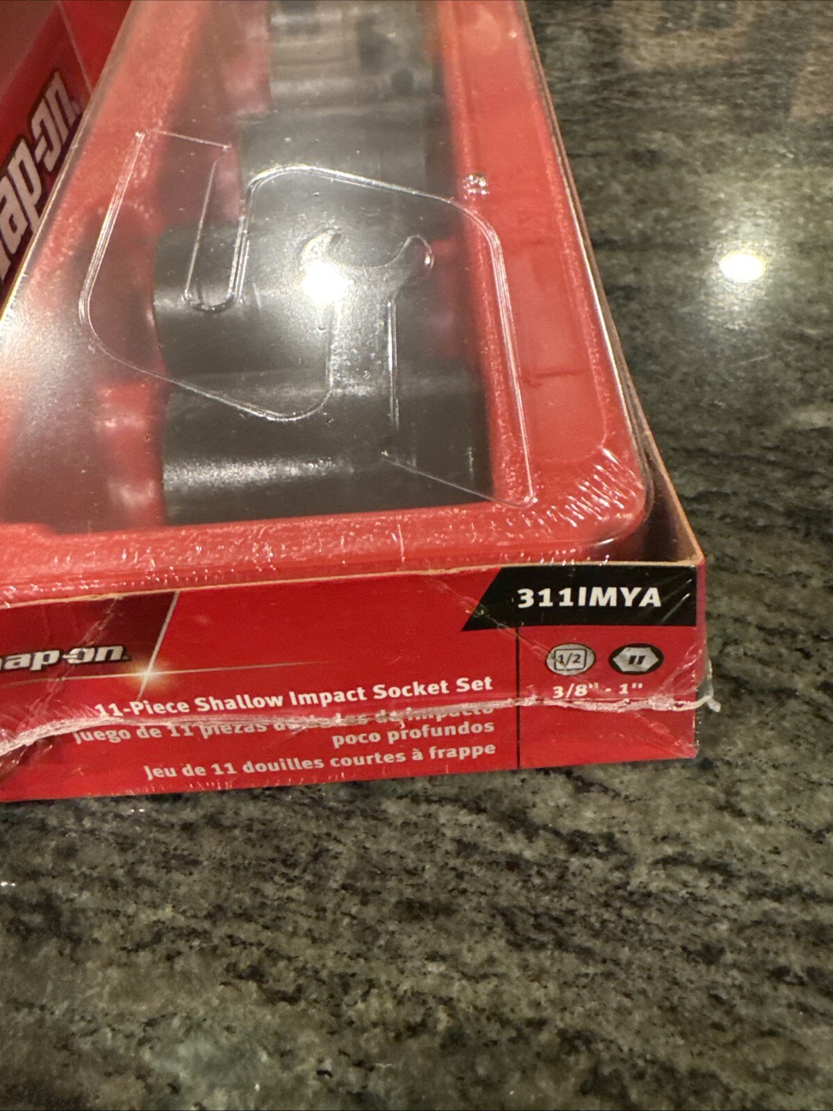 Snap On 320im 20 pc. shallow Impact socket set 3/8-1-9/16” sealed