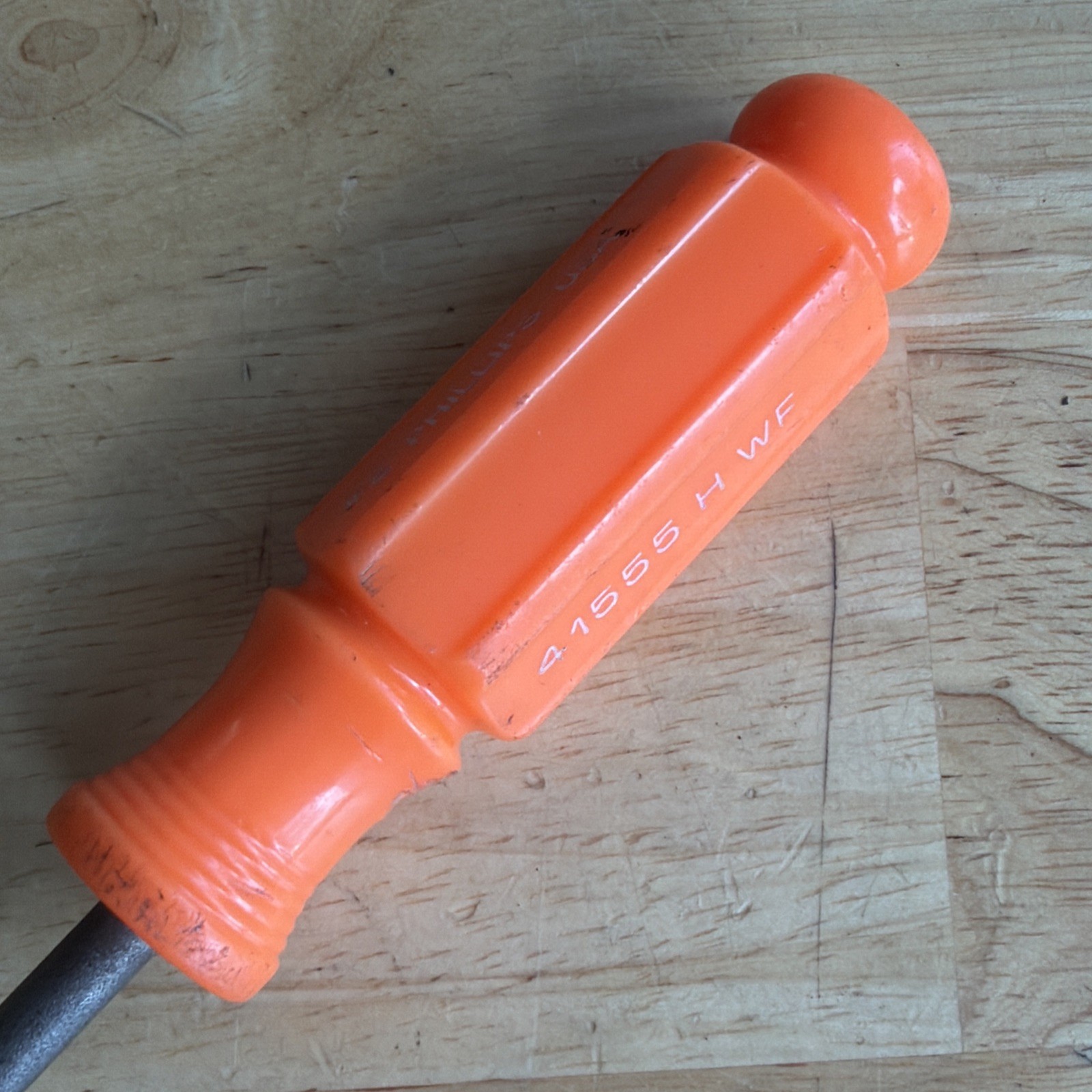 Craftsman P2 No. 2 Phillips Screwdriver Orange Handle 7.75″ OAL H WF 41555 USA