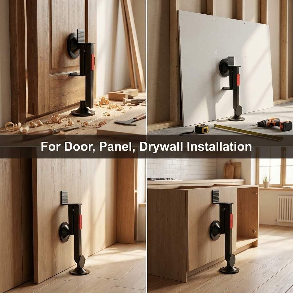 Traditional Black Door and Board Lifter – Ultimate Tool for Safe Installations
