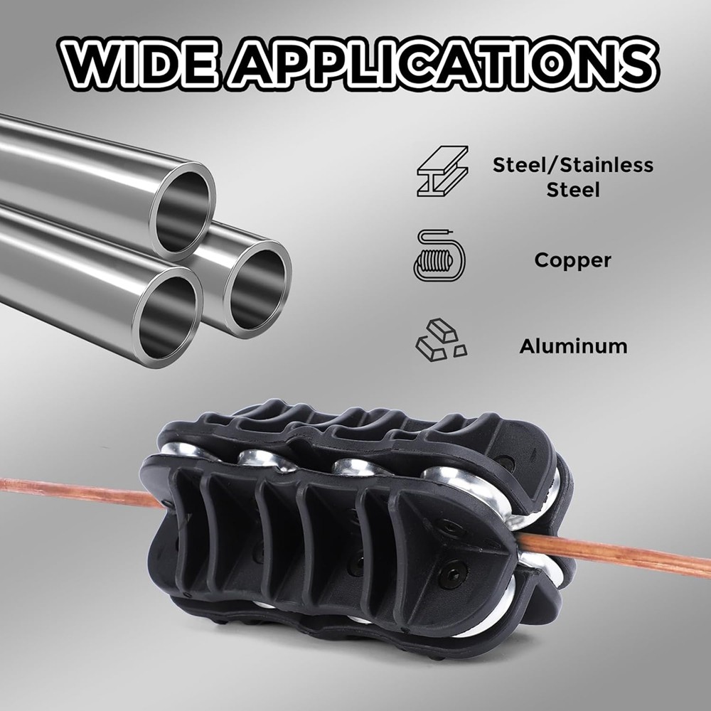 Handheld Tubing Straightener Brake Tool for Stainless Steel Copper Aluminum Tube