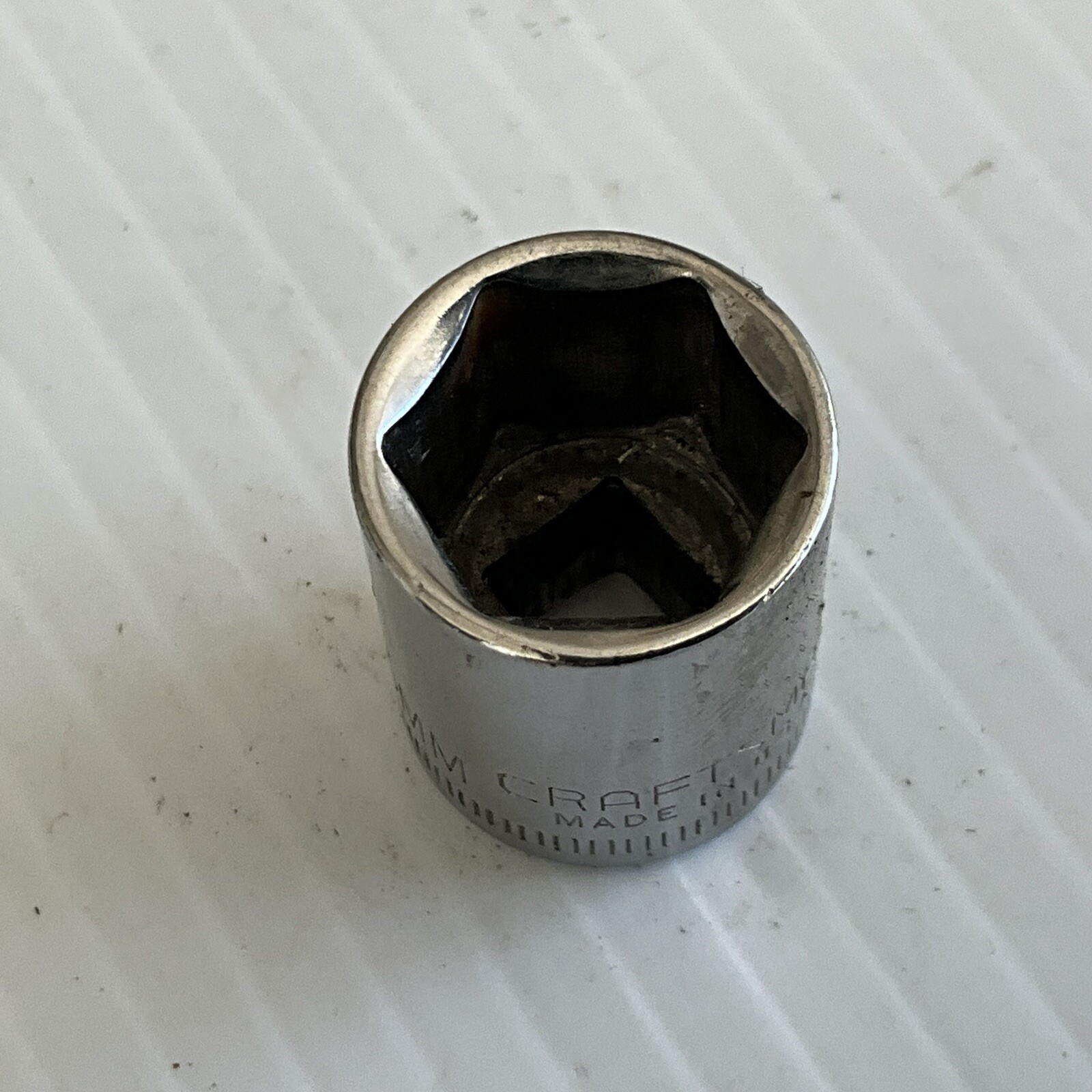 Vintage Craftsman 13MM Socket 1/4″ Drive -G- Model 43514 Made in U.S.A