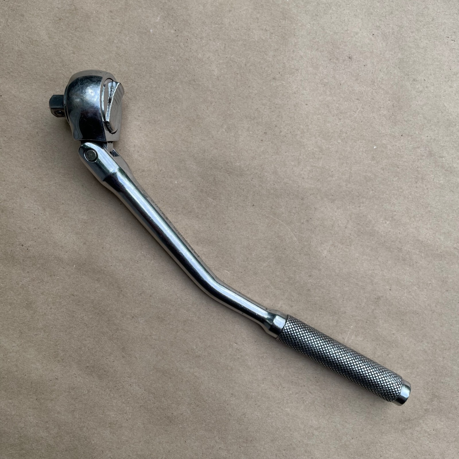 Vintage Stanley Workmaster Thumb Flip Drive Flex Ratchet 3/8″ Drive 86-201s USA