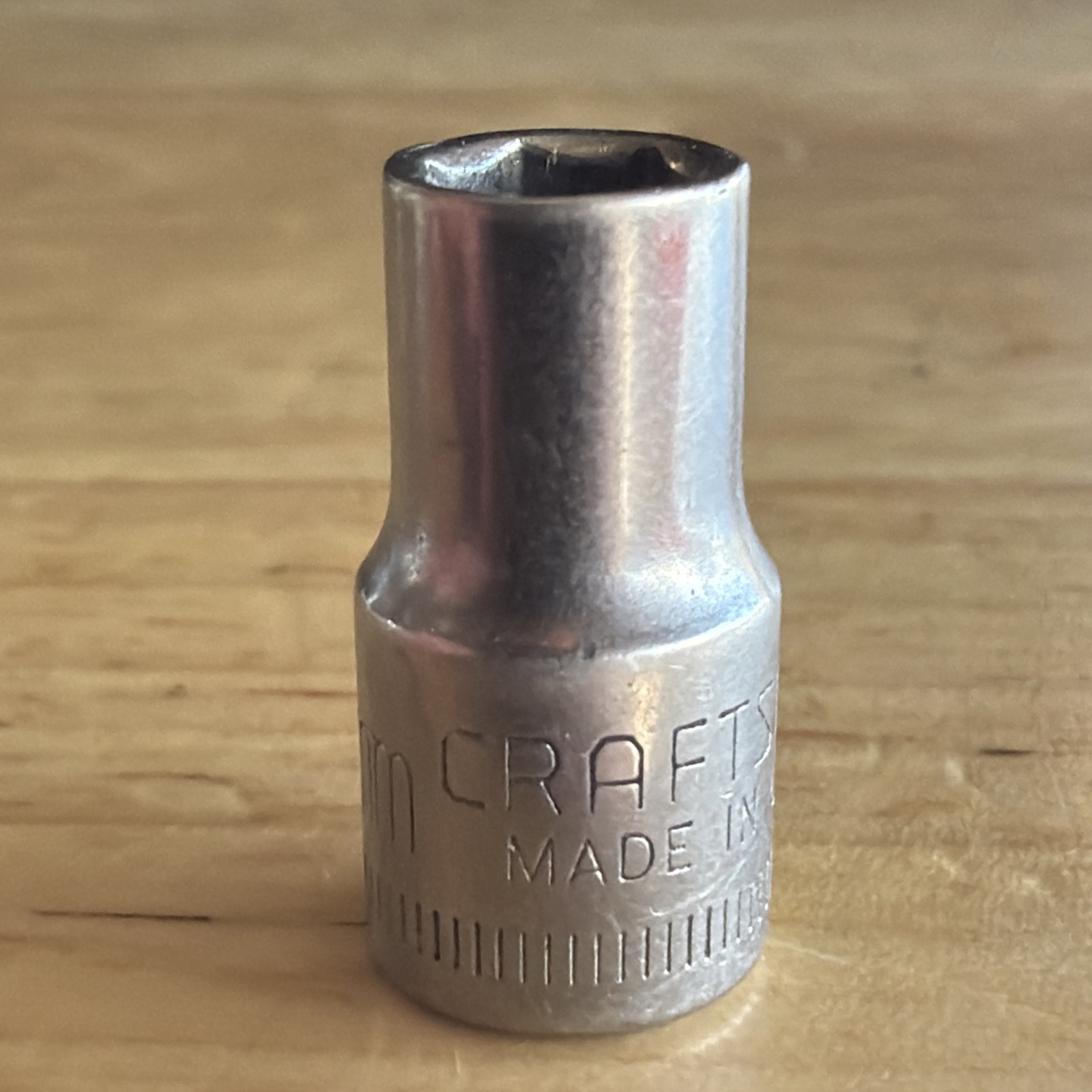 Craftsman 6mm Shallow Socket 1/4″ Drive 6 Point Inverted G Series 43502 USA
