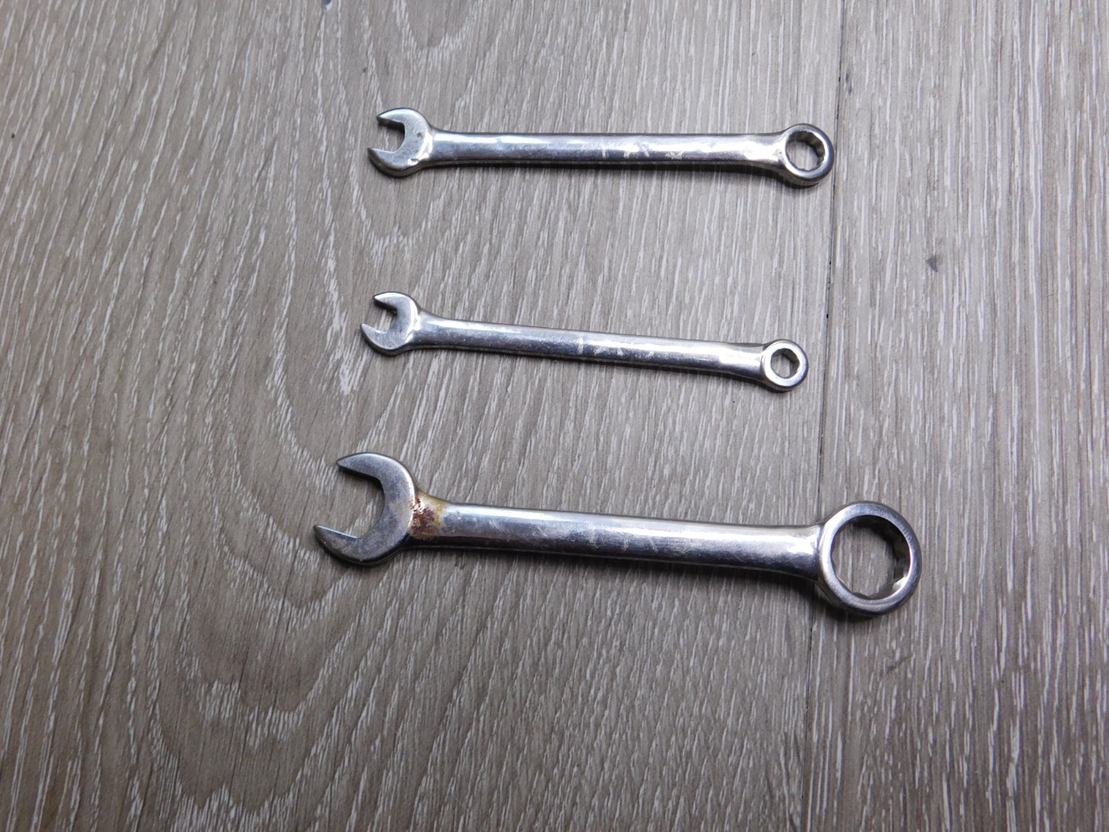 Vintage Craftsman Combo Ignition Wrenches 4mm 5.5mm 6mm 10mm 11mm 6PT 44532 4453