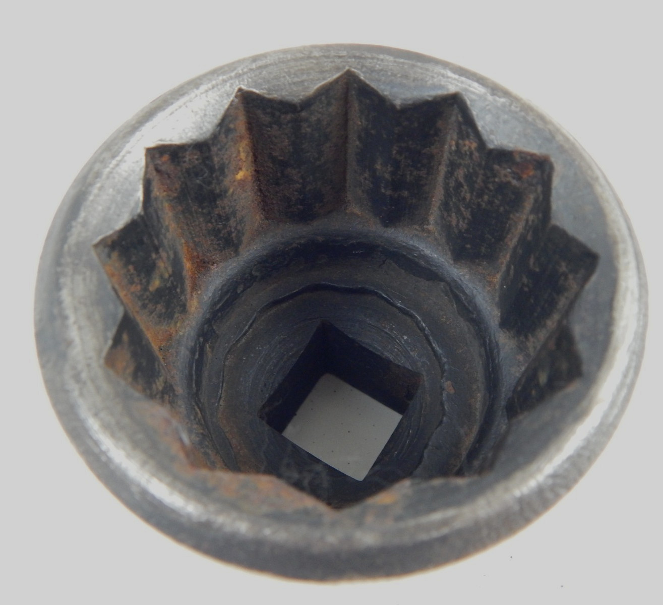 Vintage P&C 1″ Inch Drive 12-Point Socket 2-1/4″ 9572 MADE IN U.S.A.
