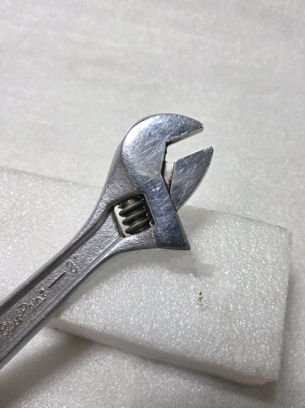 Blue-Point 8″ Adjustable Wrench, Crescent Wrench 8″, Forged USA