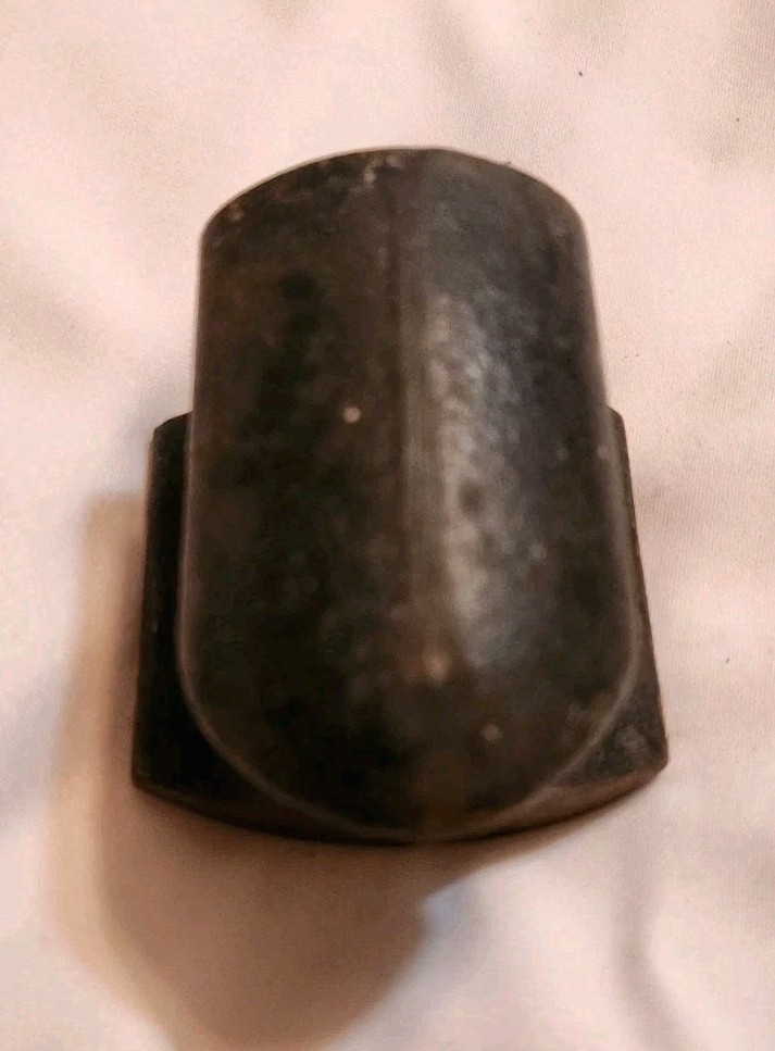 Vintage Auto Body Fender Repair Curved Hand Dolly Anvil Dollie & Comma Shaped