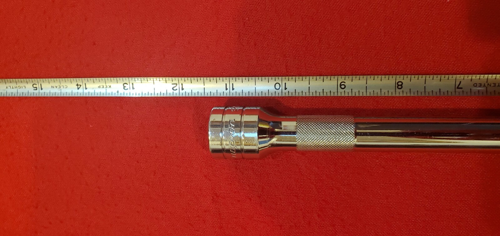 Snap-on 11″ Long 1/2» Drive Knurled Socket Extension SXK11