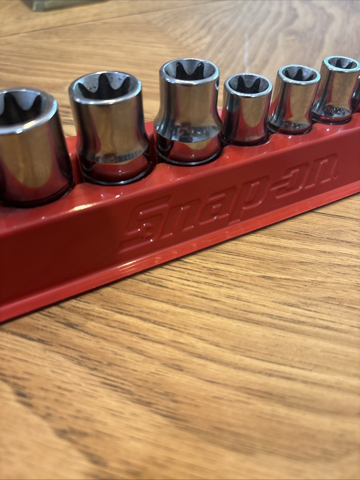 13 Piece Snap-on Shallow Drive Torx Socket Set With Magnet Tray
