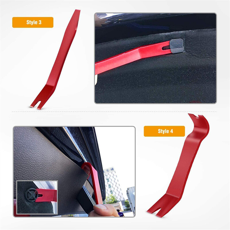 5Pcs/Set Trim Removal Pry Tool Kit for Car Radio Door Panel Fastener Dashboard