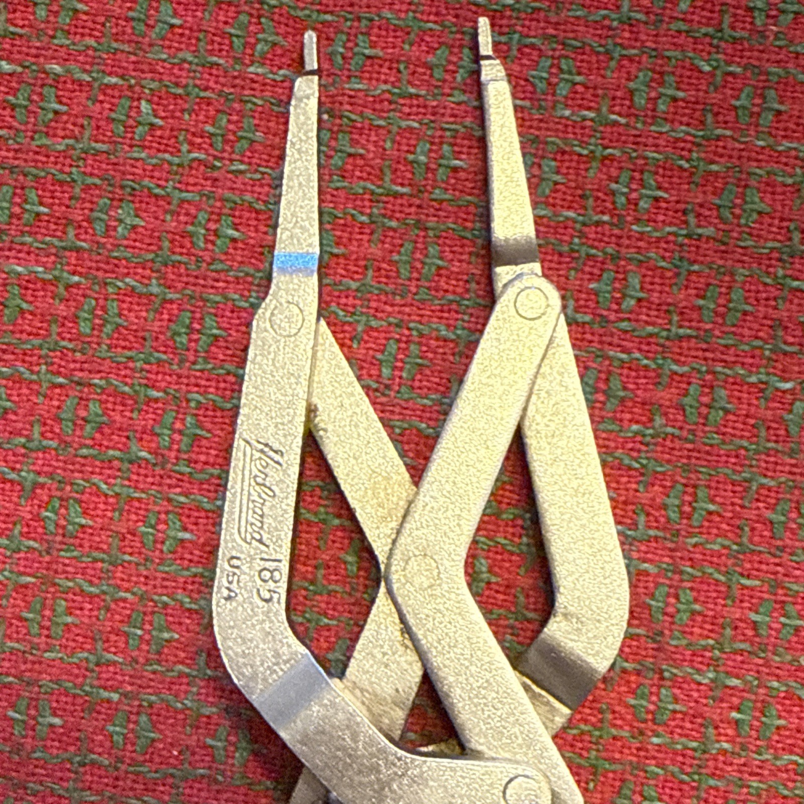 Herbrand 185 Vintage External Snap Retaining Ring Pliers Parallel Jaws Excellent