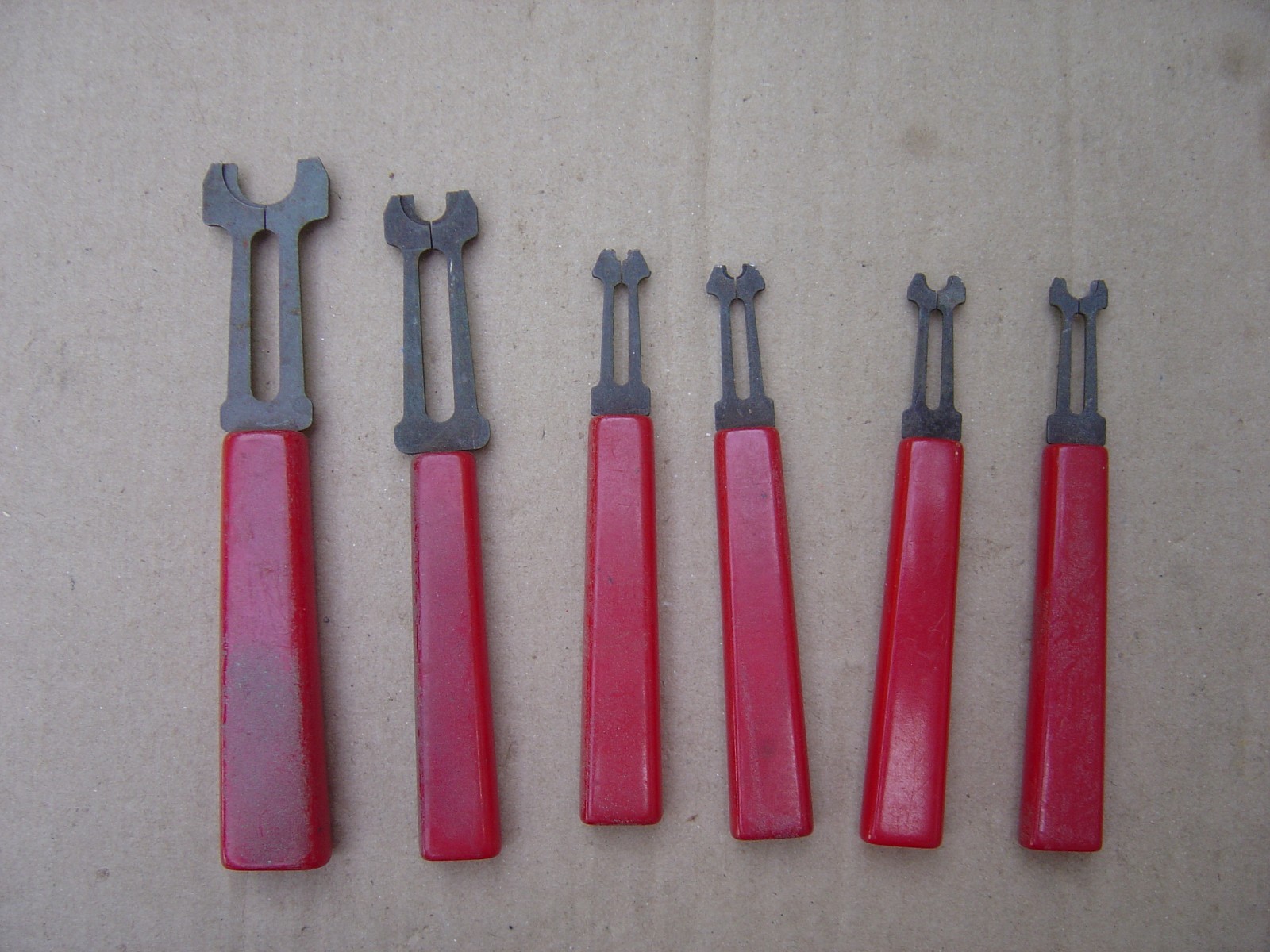 Set of 6 Waldes Truarc Applicator, USA, All Different Sizes