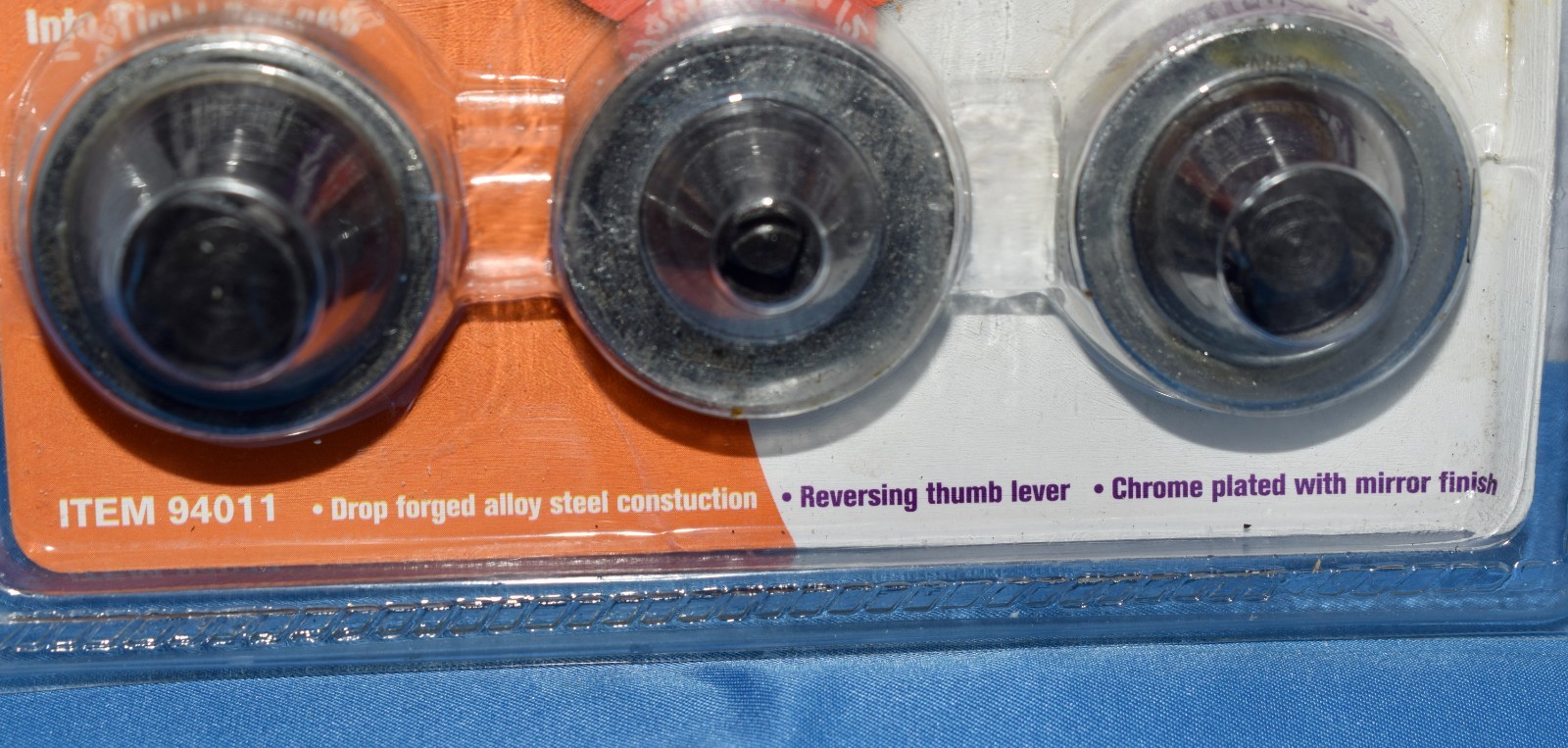 3pc Pittsburgh ThumbWheel Ratchet Set 1/4 3/8 1/2 Reversing Thumb Lever 94011 B2