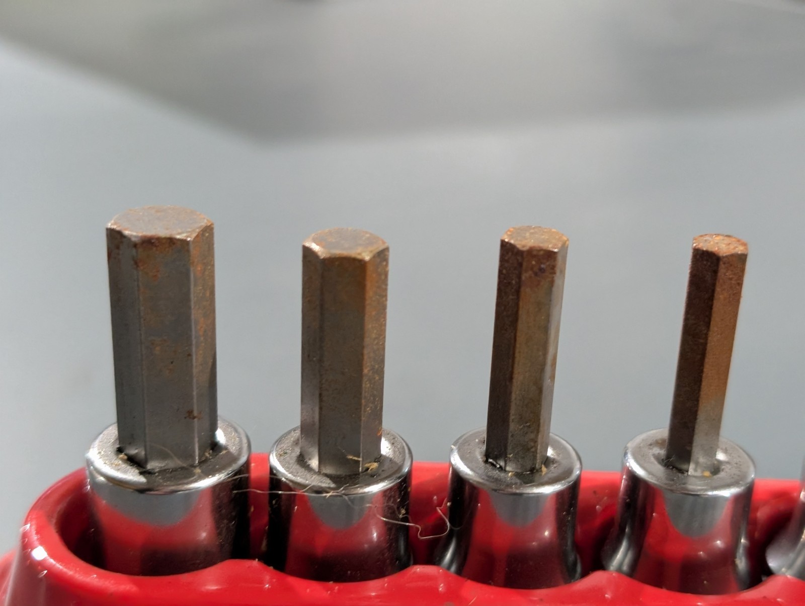 Snap-on Tools 212EFTAY 12 Pc Combination Drive SAE Hex Driver Bit Socket Set