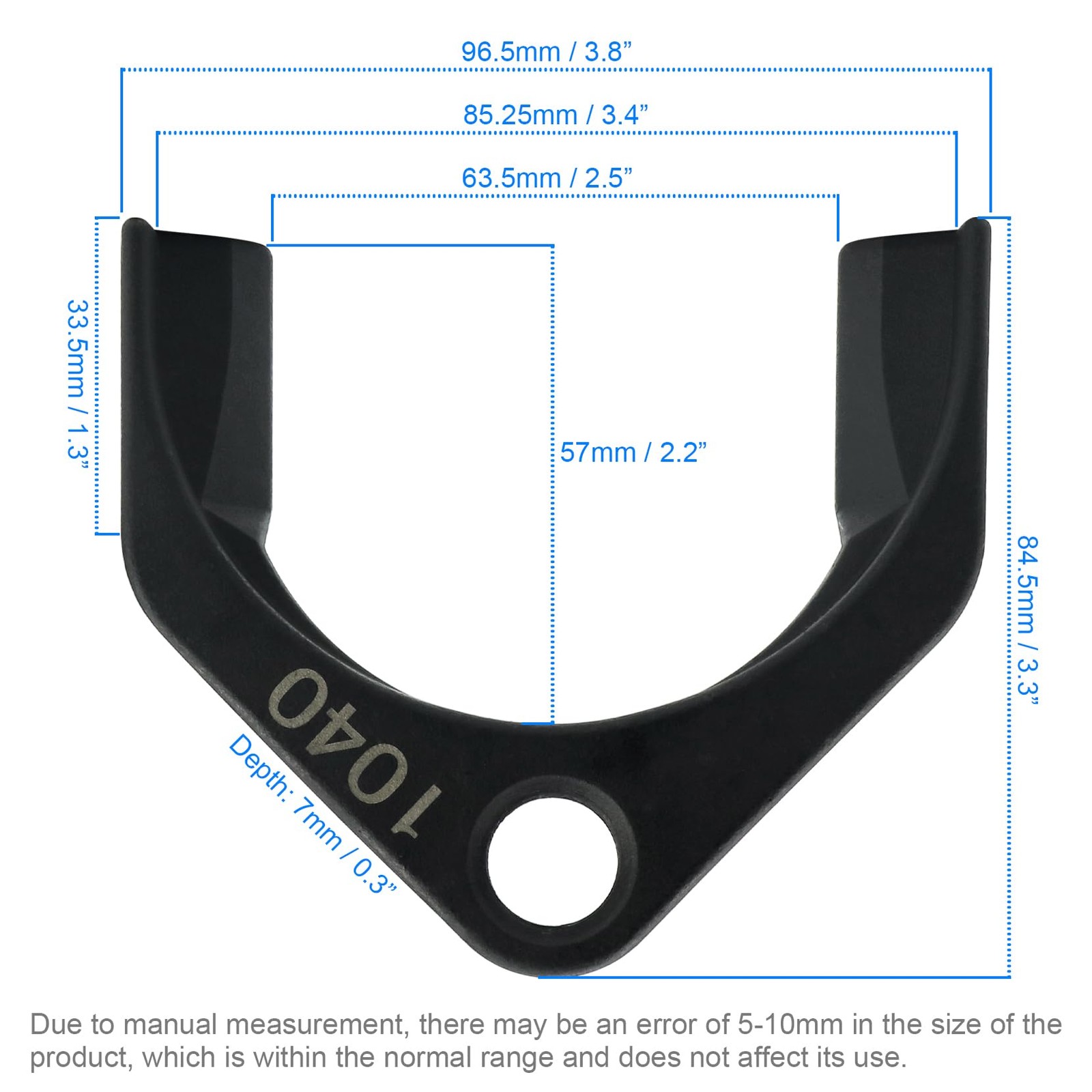 Julaiwy Efficient 1040 CV Joint Puller Adapter – 63mm Wide 1040, Black