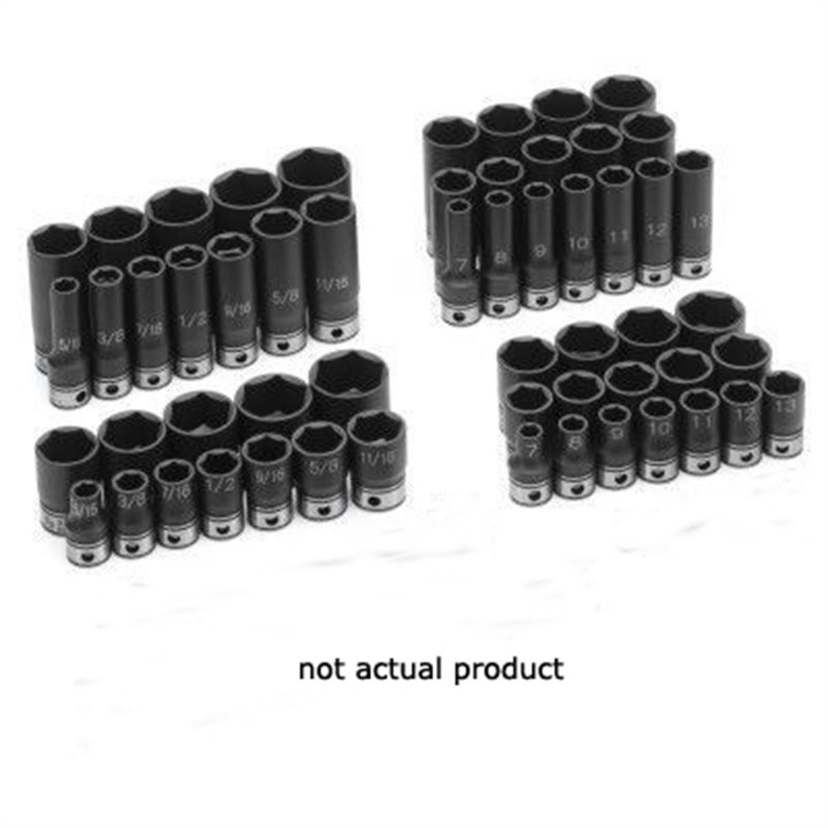 Grey Pneumatic 3/8″ Drive x 19mm Standard Duo-Socket – 6 Point