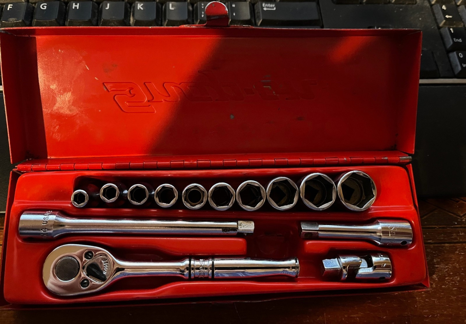 Snap-on KRA229 1/4″ SAE General Service Set 1989 Date Code