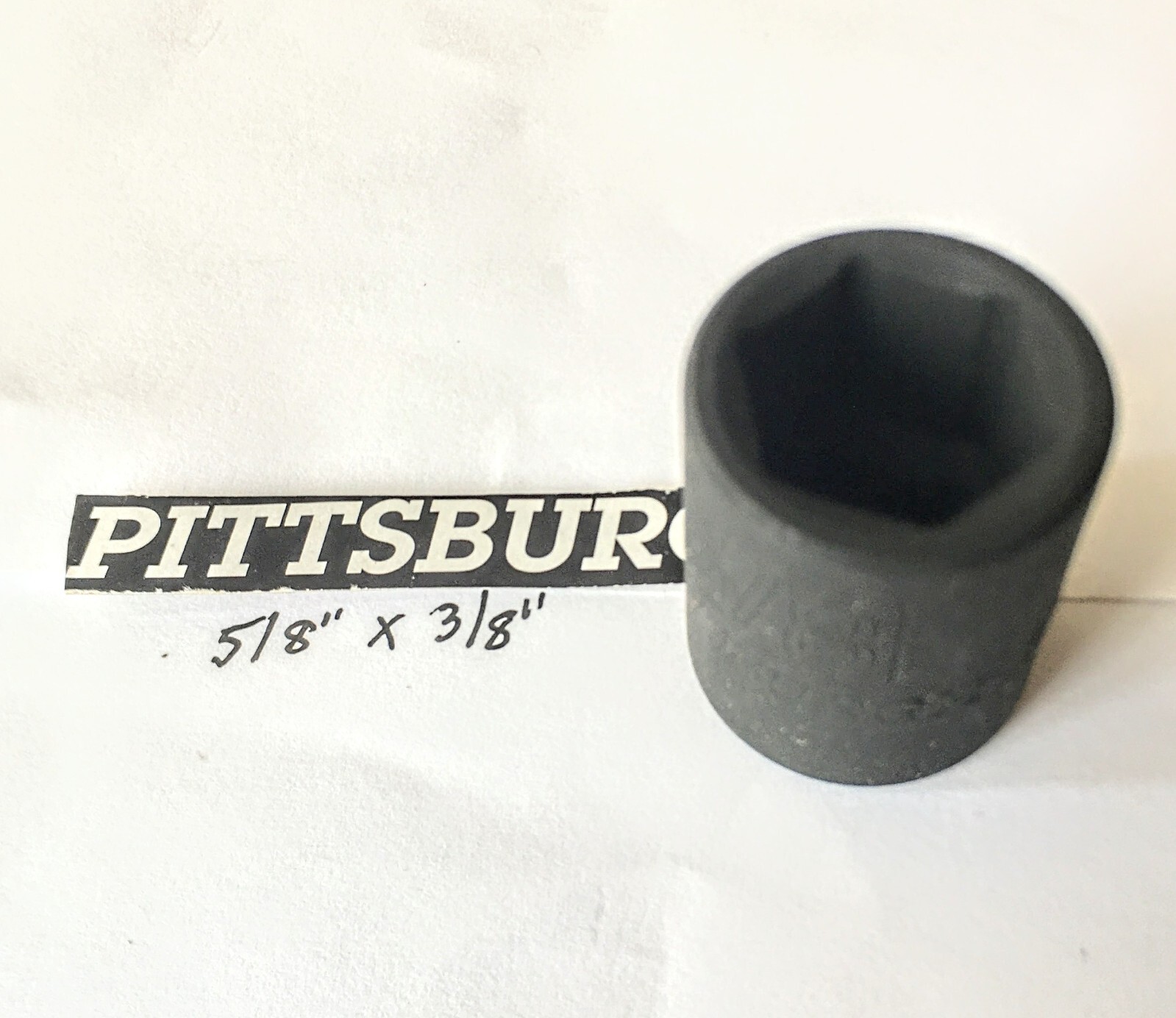 Pittsburgh 5/8″ x 3/8″ Impact Socket 6 Pt Free USA Shipping