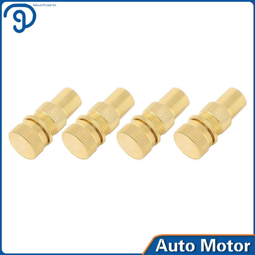 4 x Tyre Deflators Brass Air Deflator 0-60 PSI Tire Valve Core Tool Automatic