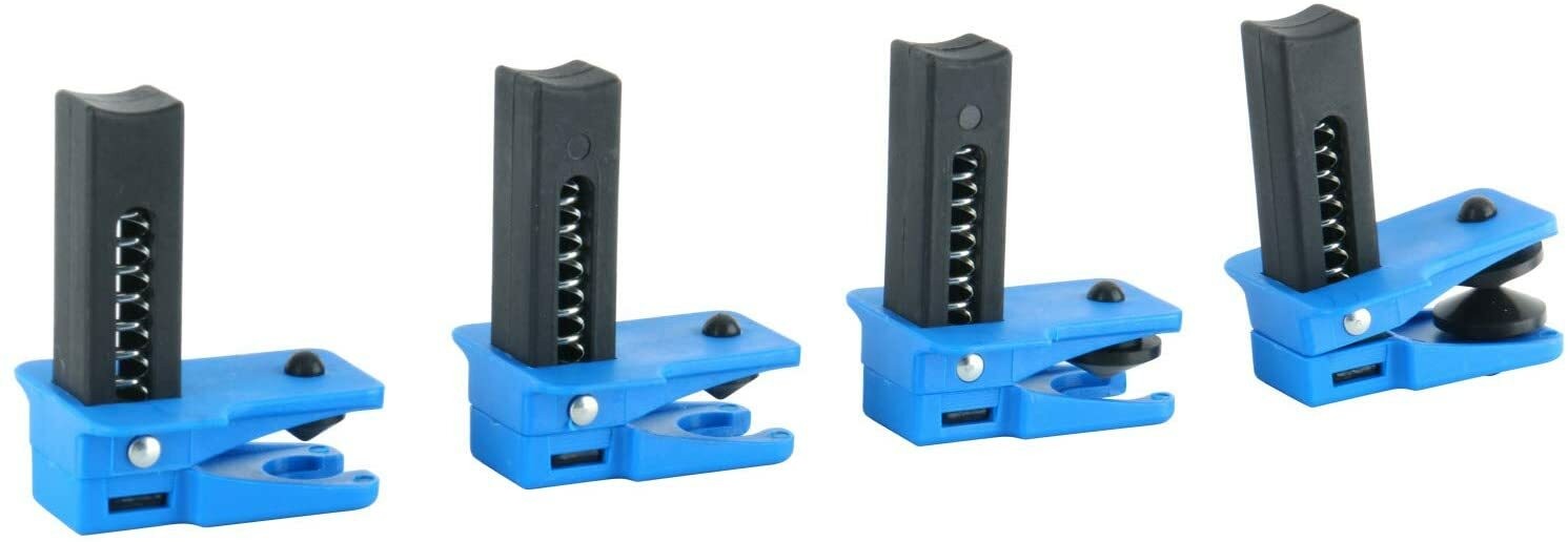 8Pcs Car Brake Line Clamp Kit Spring Load Fluid Line Stopper 3/8″ 5/16″ 1/2″