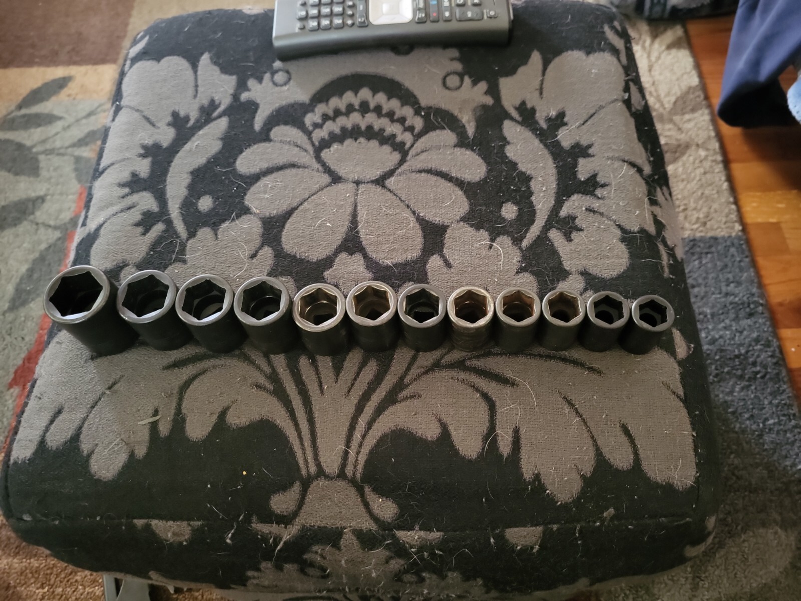 Snap-on 1/2″ drive 15 thru 25 27 mm Impact Socket SET lmm150a to imm270