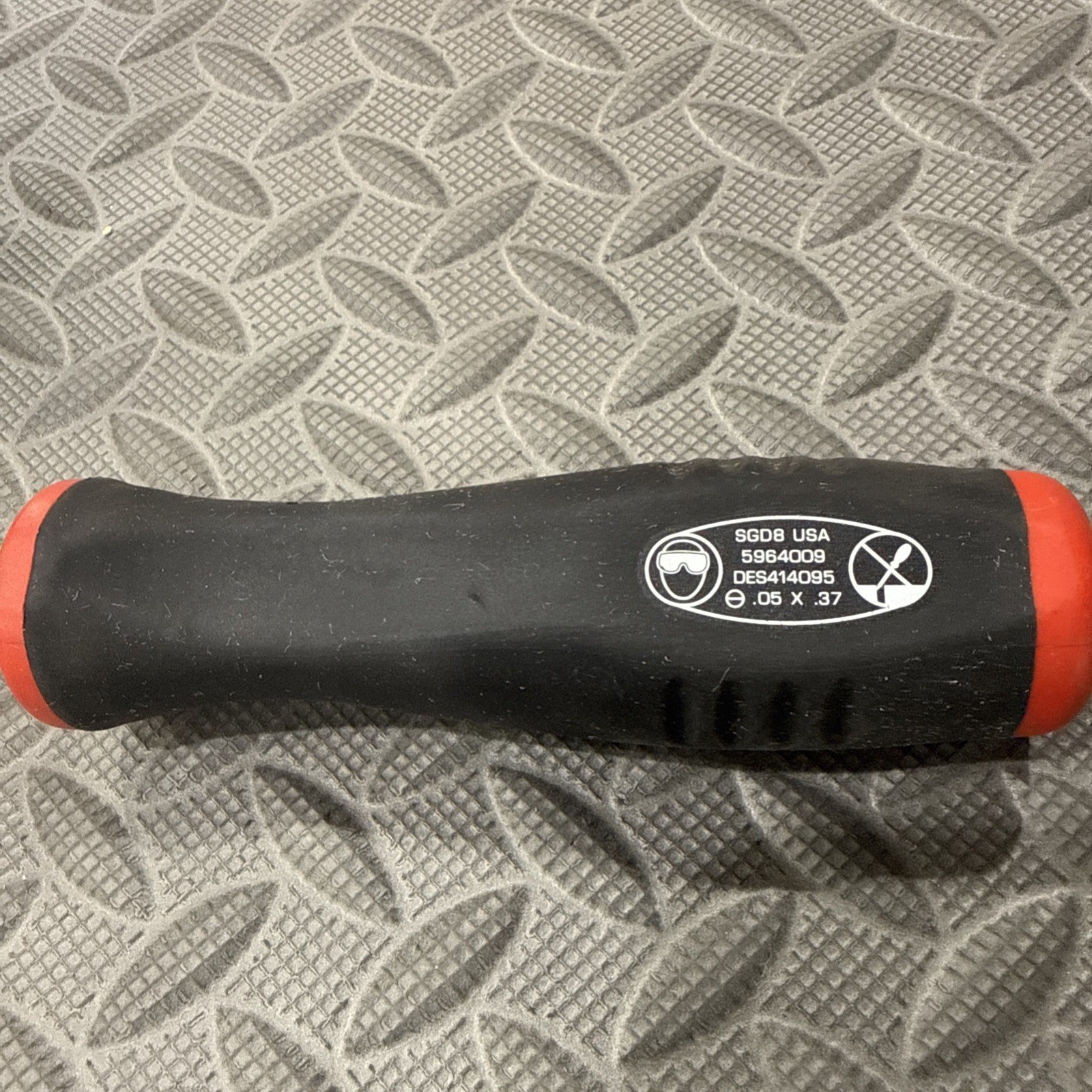 Snap On Red Soft Grip Replacement Handle SGD8 NOS