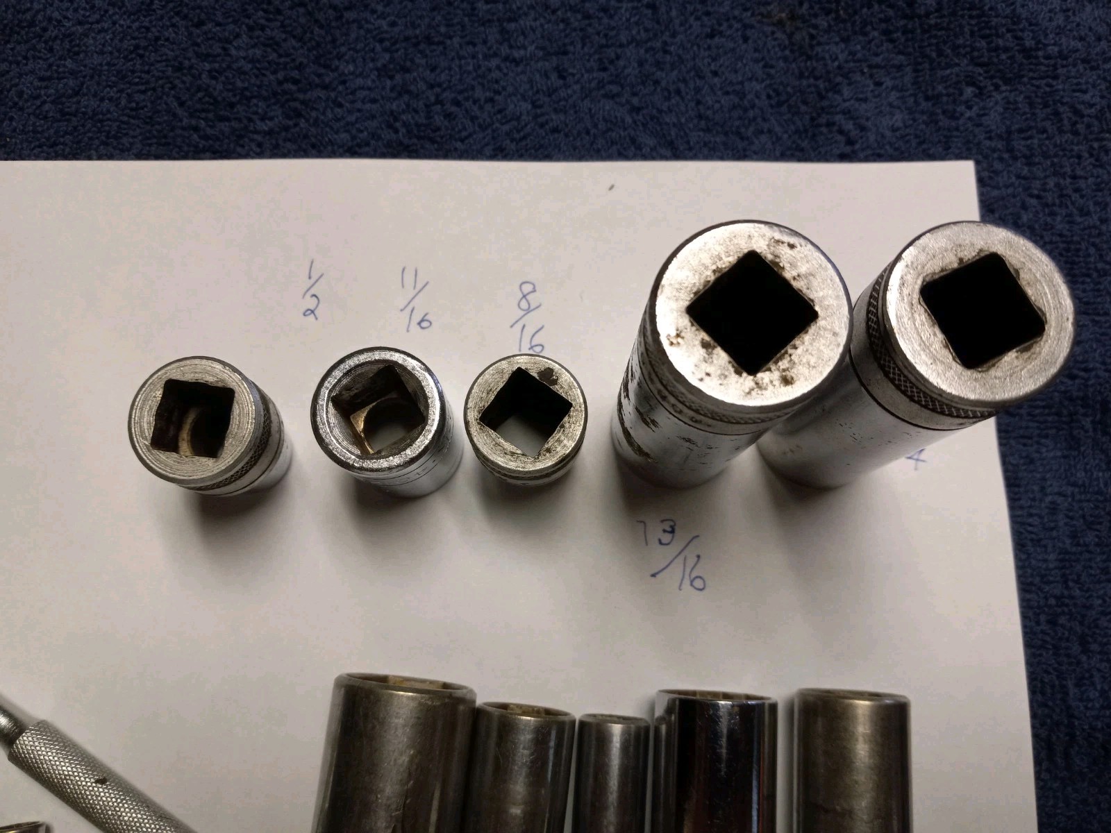 S-K Socket Lot~Misc. Sizes