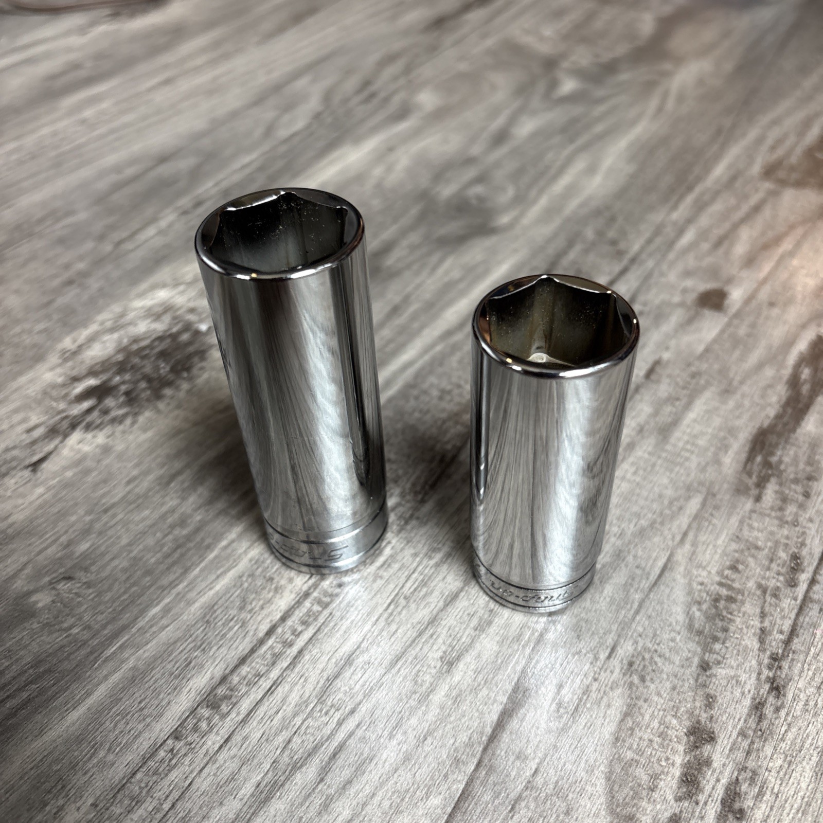 NEW Snap-on Tools 3/8″ & 1/2″ Drive 7/8″ SAE 6pt Deep Chrome Socket SFS281 TS281