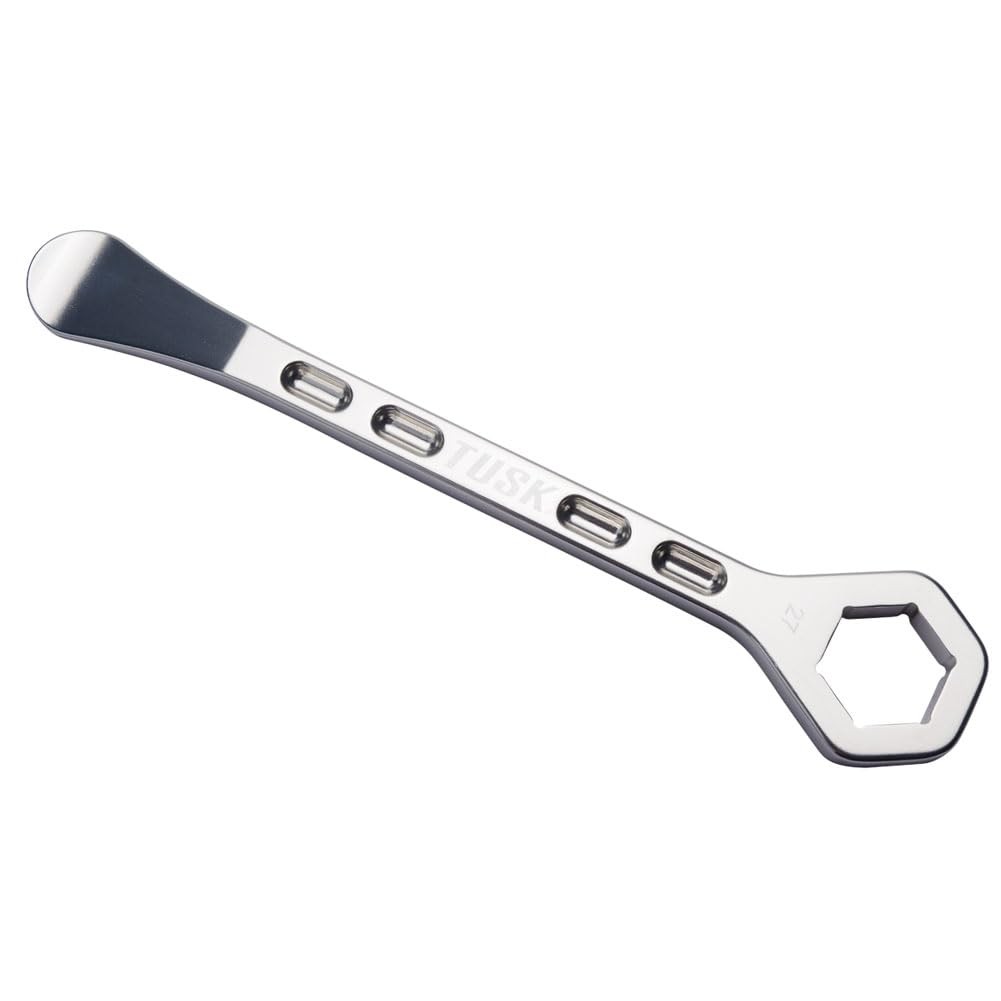 Tusk TLW1213d2d9-e0ea55 Aluminum Tire Iron with 12/13mm Rim lock Wrench