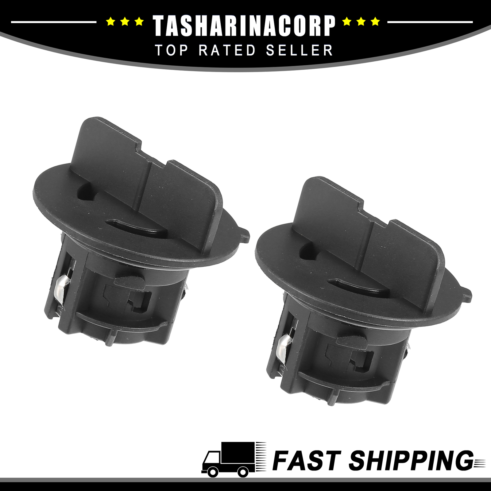 Piece of 2 Front Turn Signal Light Lamp Bulb Sockets Fit for BMW 325i 325xi 2006