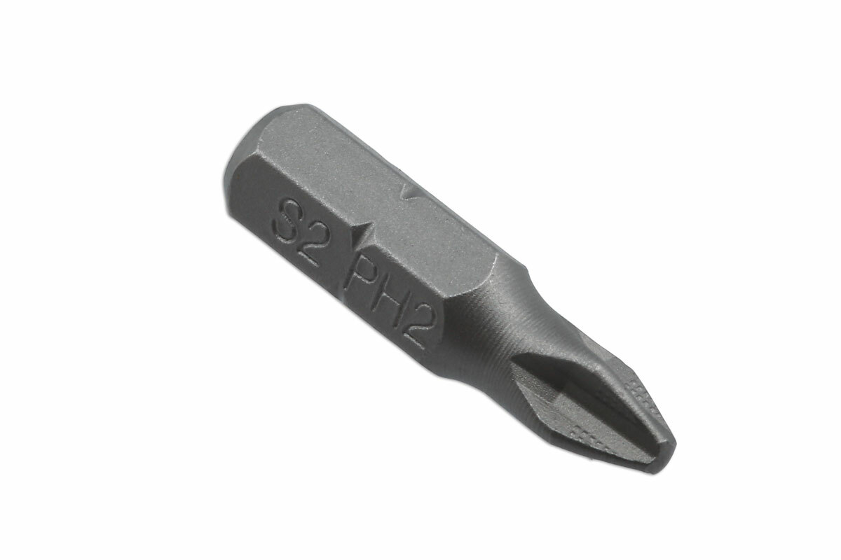 Laser 8278 15 Piece Ph2 Non-Slip ‘Cubic’ Tip Bit Set