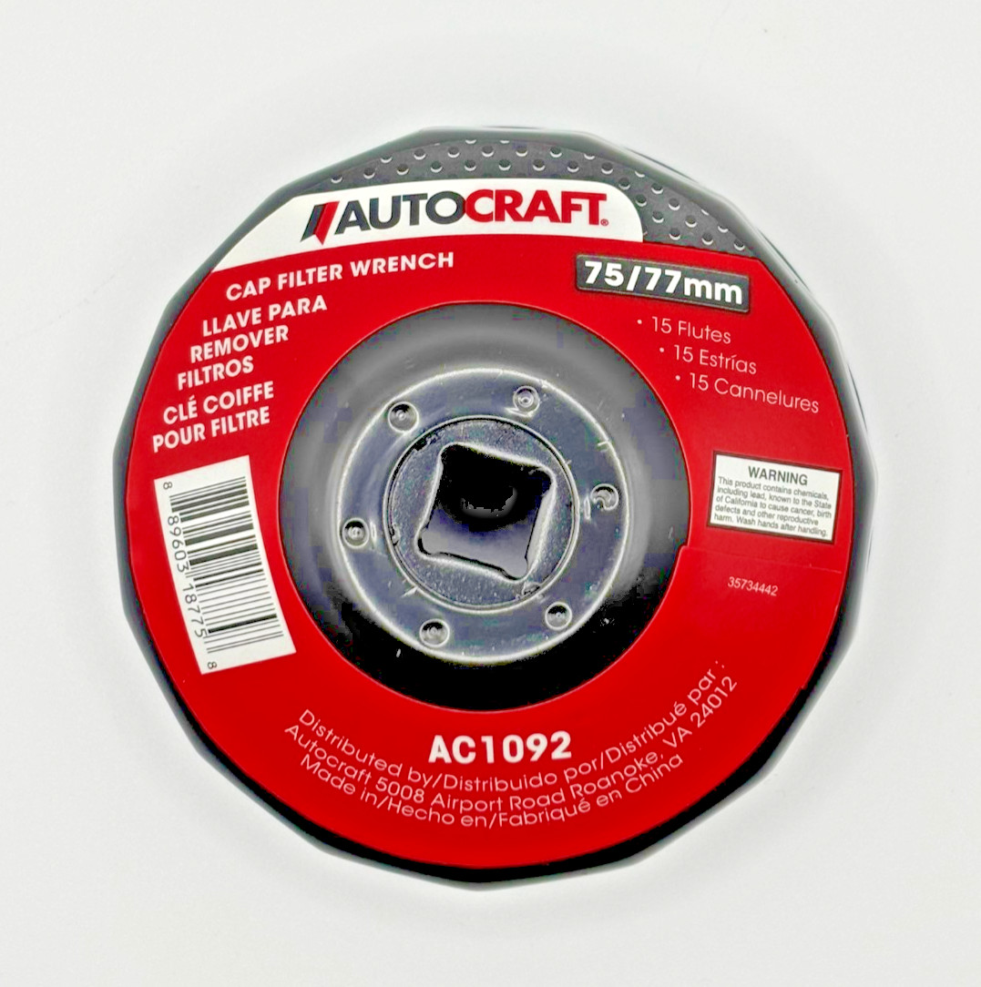 Autocraft Oil Cap Filter Wrench Various Sizes In Stock New