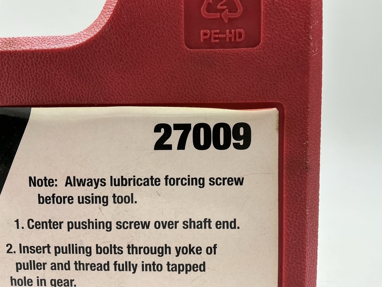 USED #27 – OEM TOOLS 27009 Timing Gear Puller Tool – Pull Timing Gears With Ease