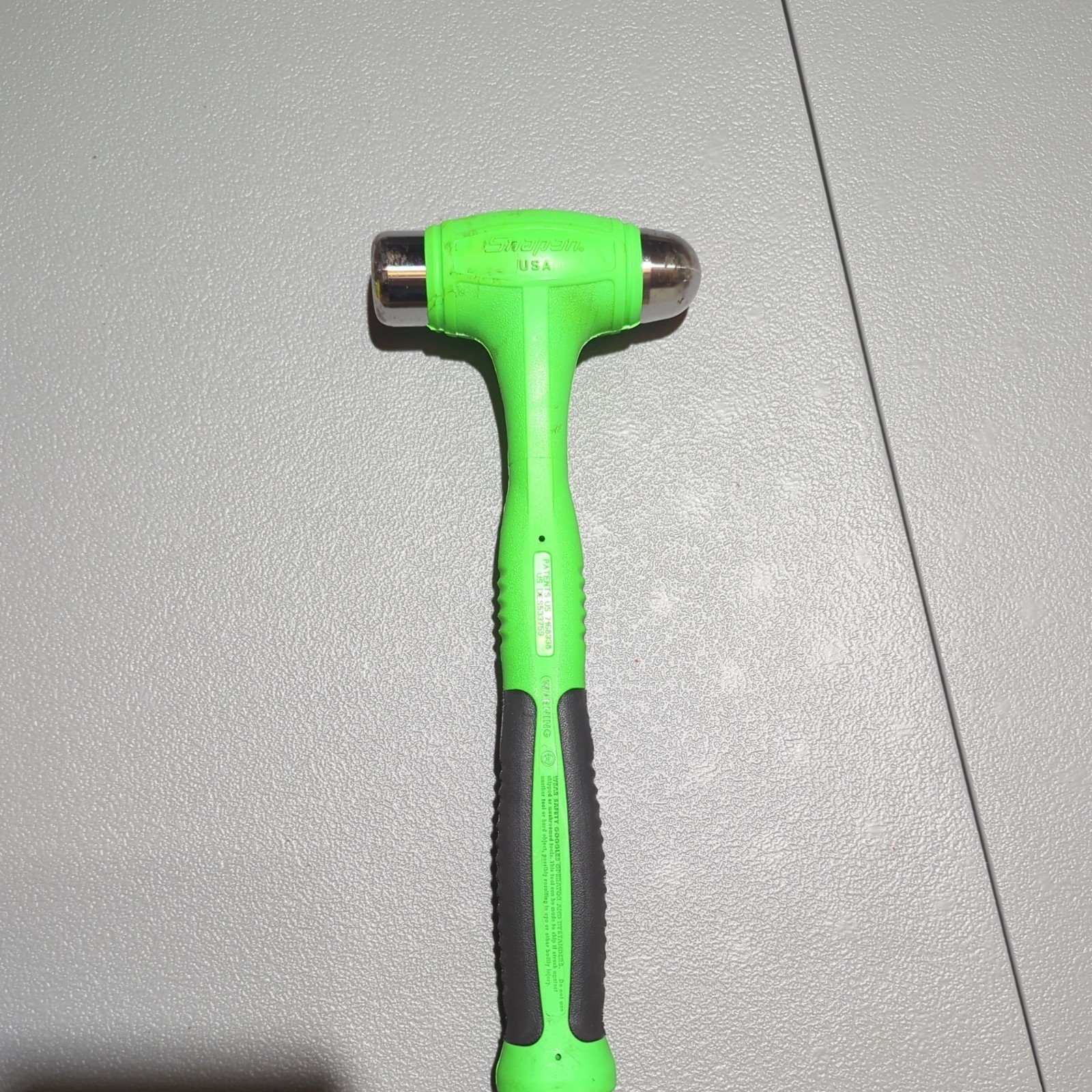 ALMOST NEW Snap OnHBBD24 Ounce Ball Peen Soft Grip Dead Blow Hammer
