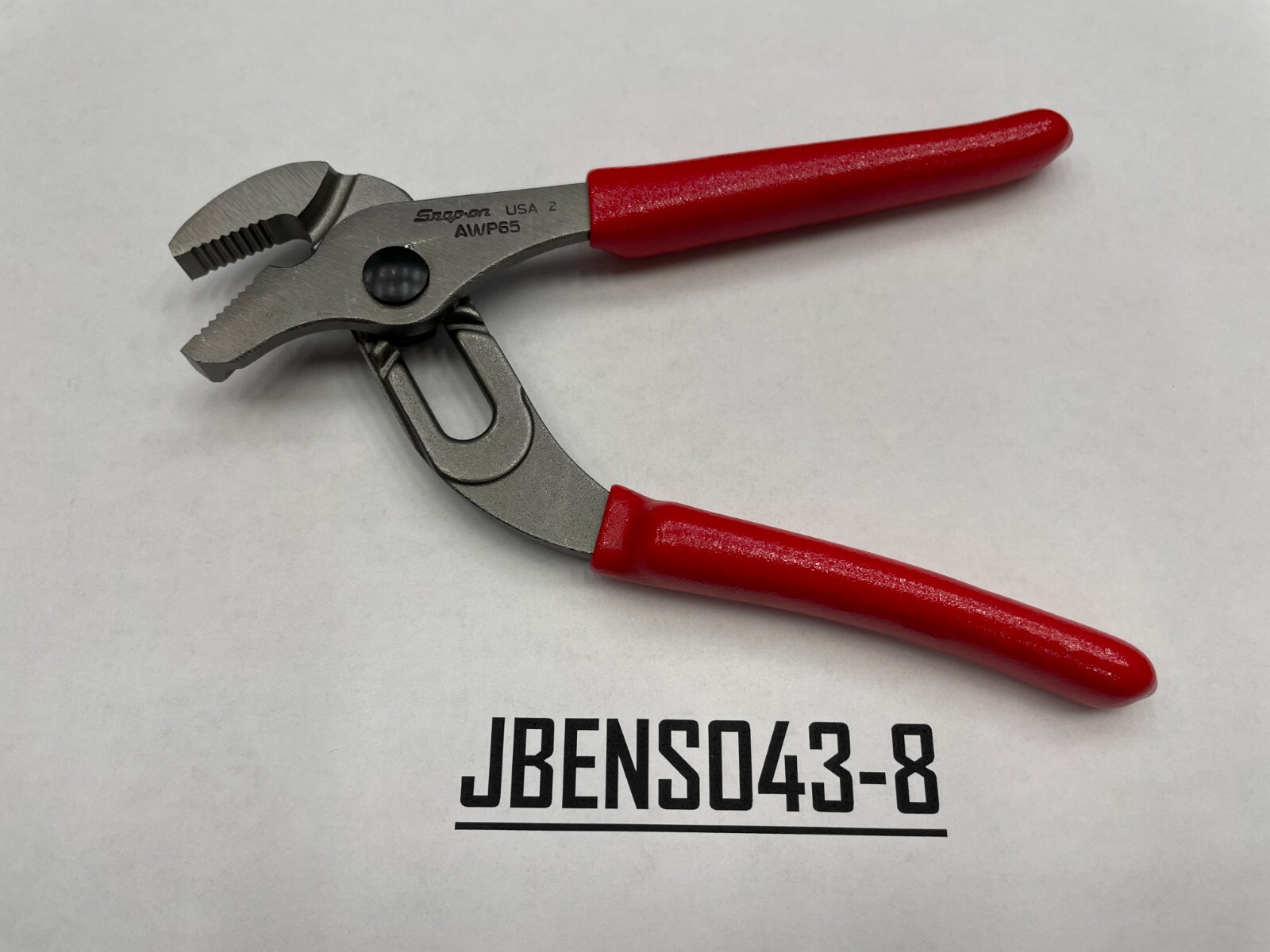Snap-on Tools NEW RED 7″ Soft Grip Adjustable Joint Pliers AWP65