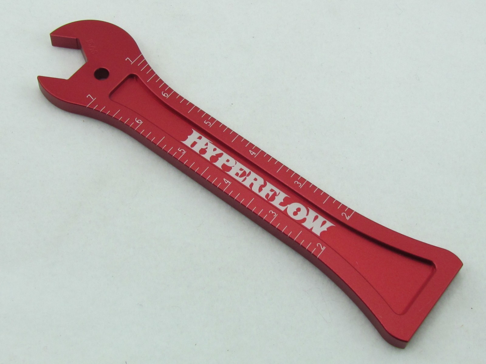 Wheelie Bar Wrench & 7″ Ruler – Red – Black