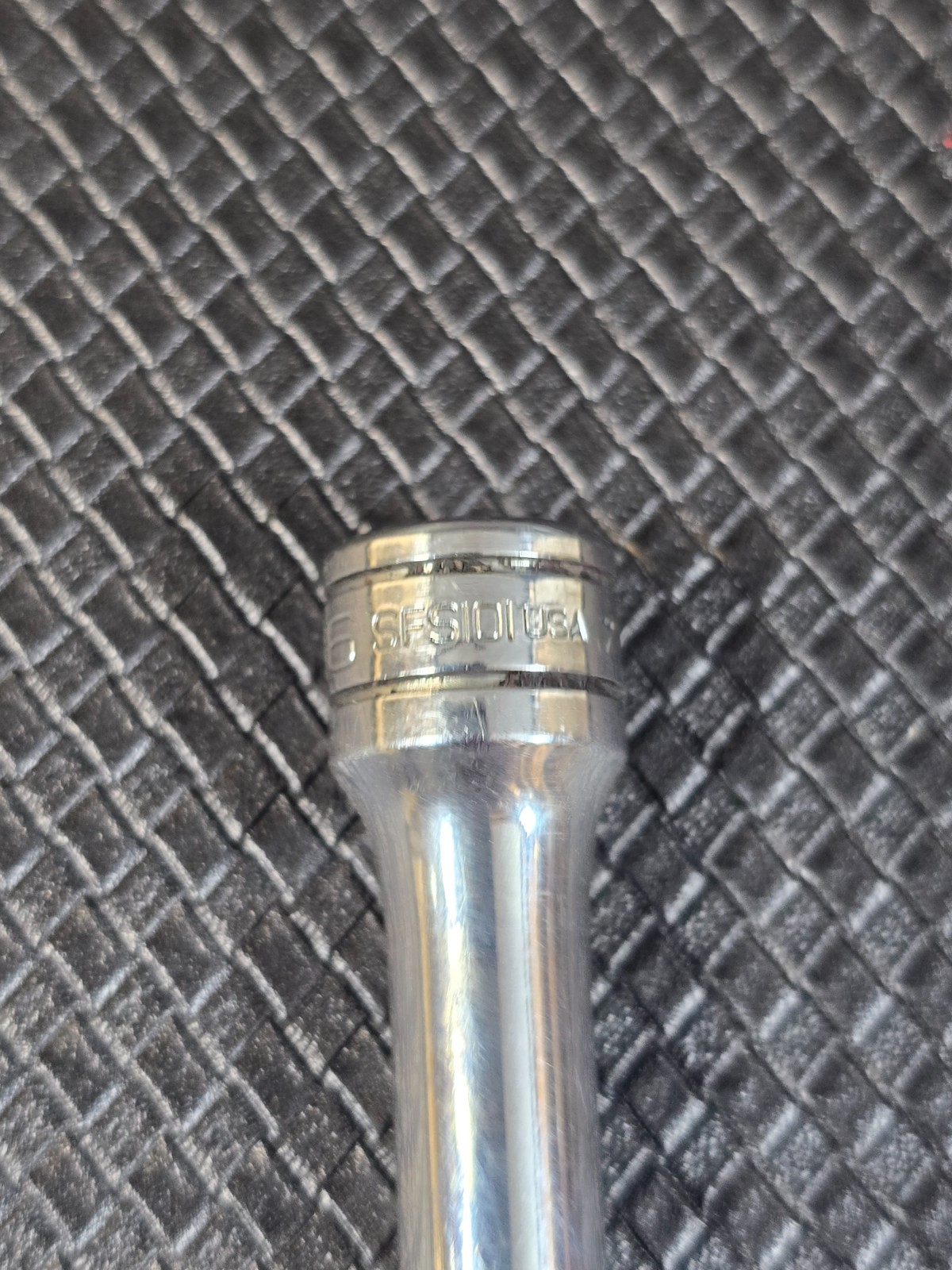 Snap-on SFS101 3/8″ Drive 5/16″ 6-Point SAE Deep Chrome Socket USA Pro Hand Tool