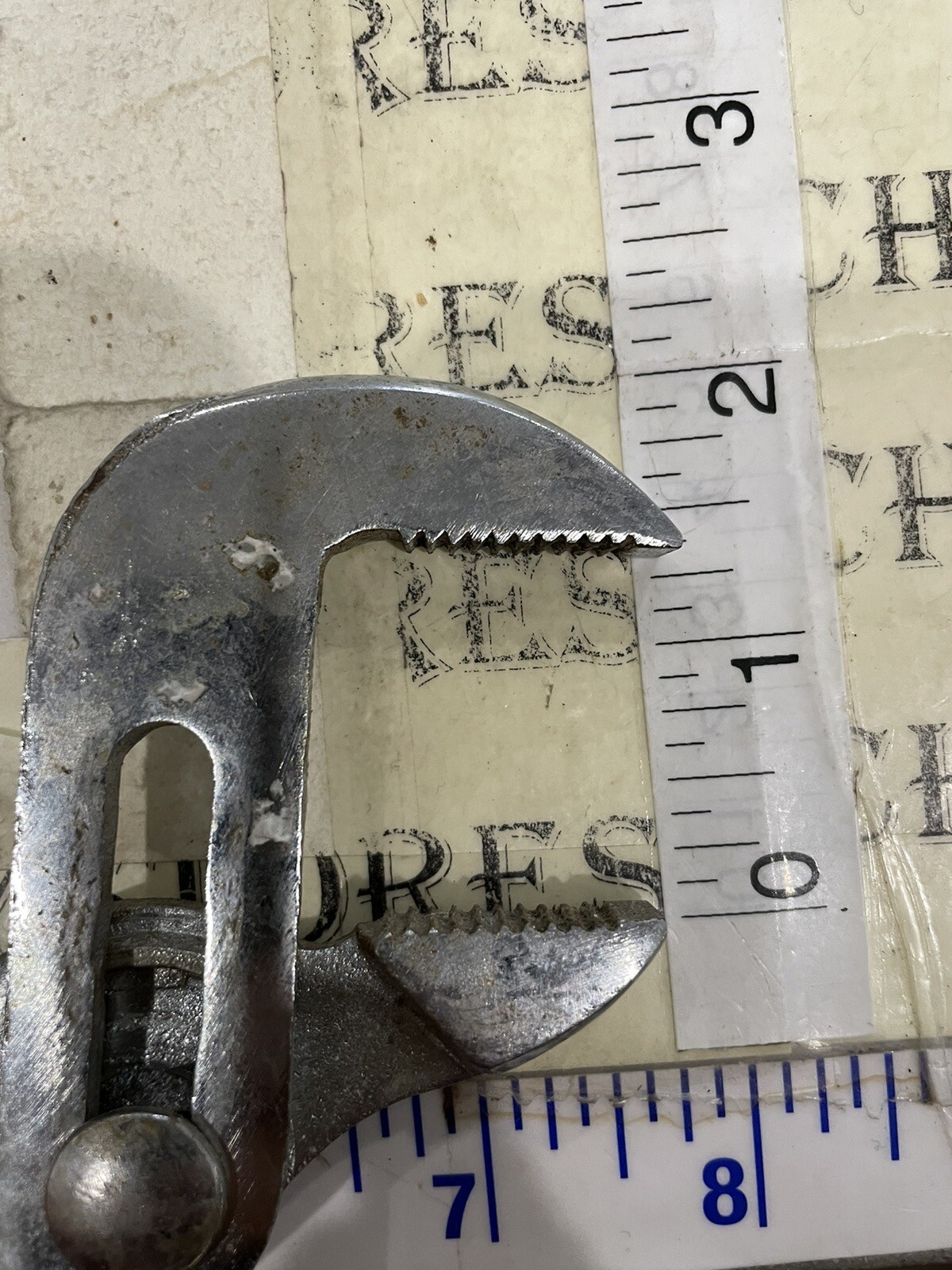 Vintage Great Neck Pliers Slip Groove Joint Straight Jaw W100 ,Forged Japan