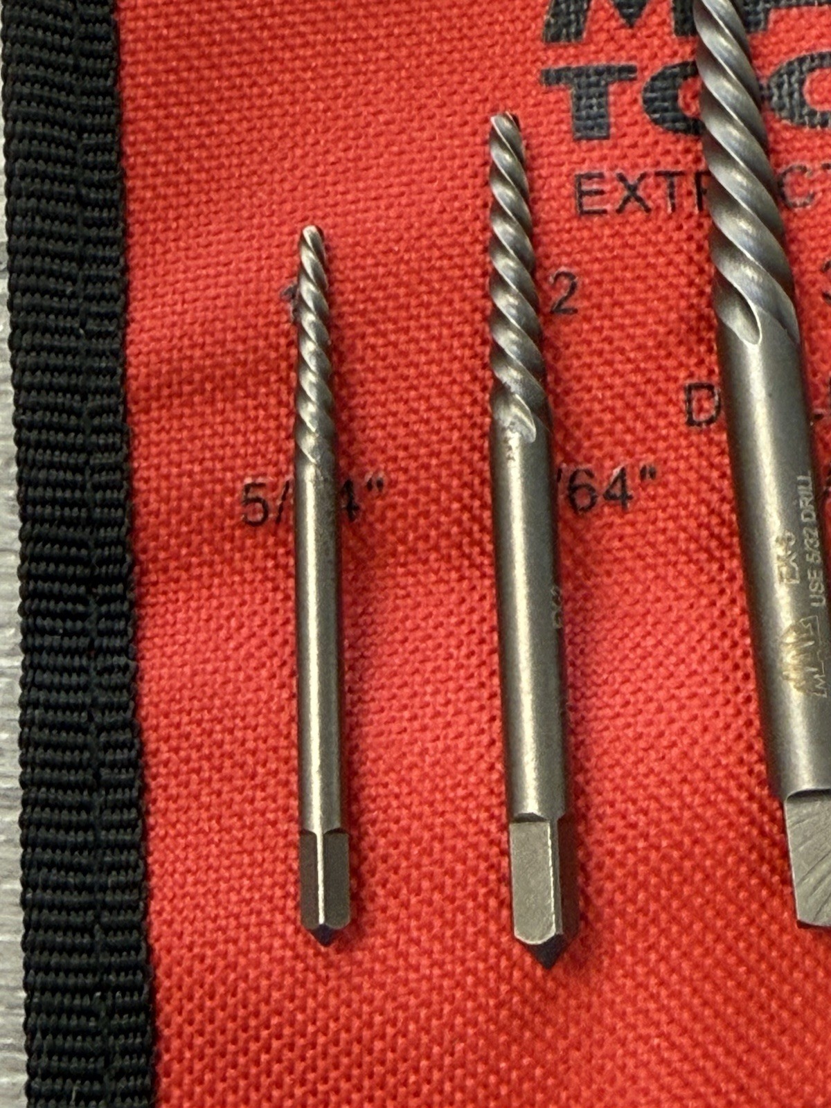 Mac Tools 5 PC Spiral Flute Extractor Set SPEX5S