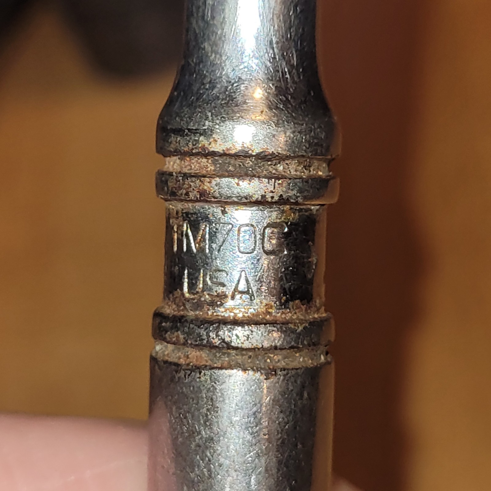 Snap On 1/4″ Ratchet TM70C Stubby 4.25 Inch Long