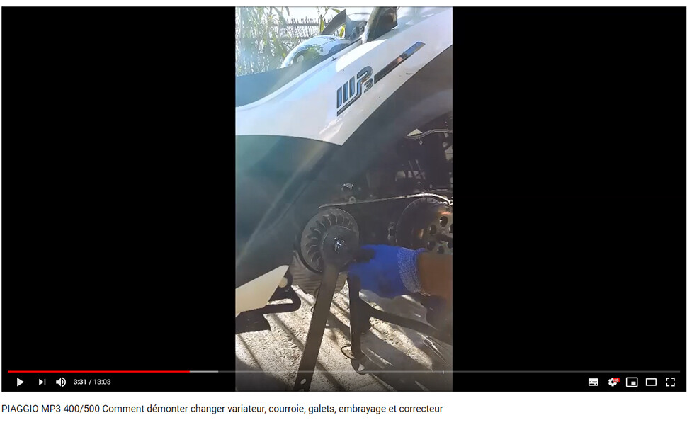 Easyboost Variator Clutch Torque Drive Holding Tools PIAGGIO 400-500 MP3 X8-9-10