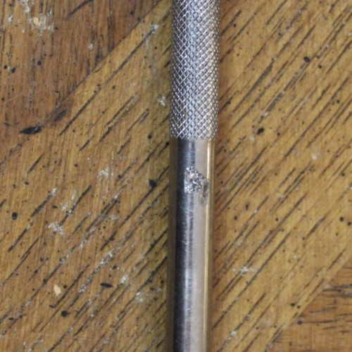 Snap-on Tools TMXWP8 1/4″ Drive 8″ long Chrome Wobble Knurled Socket Extension