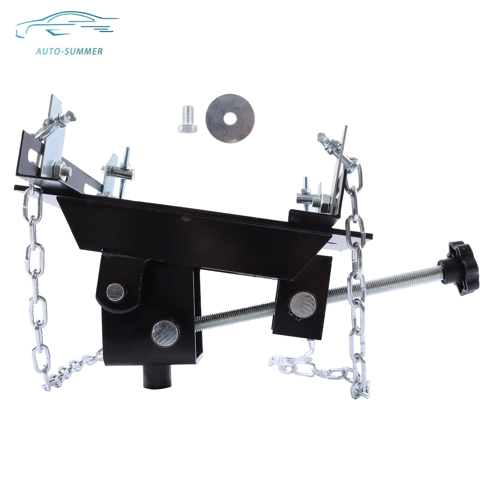 Transmission Jack Adapter 1100 lbs 1/2 Ton For Hydraulic Floor Jack Conversion