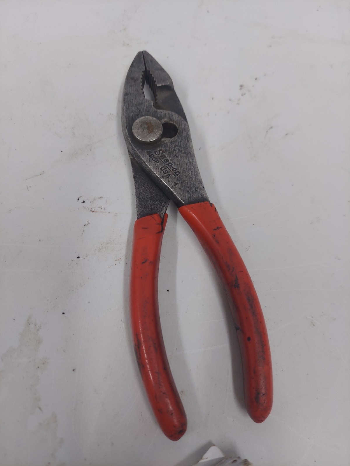Snap-On Tools Talon Grip Combination Slip-Joint Pliers (Red) USA 46cp USA Used