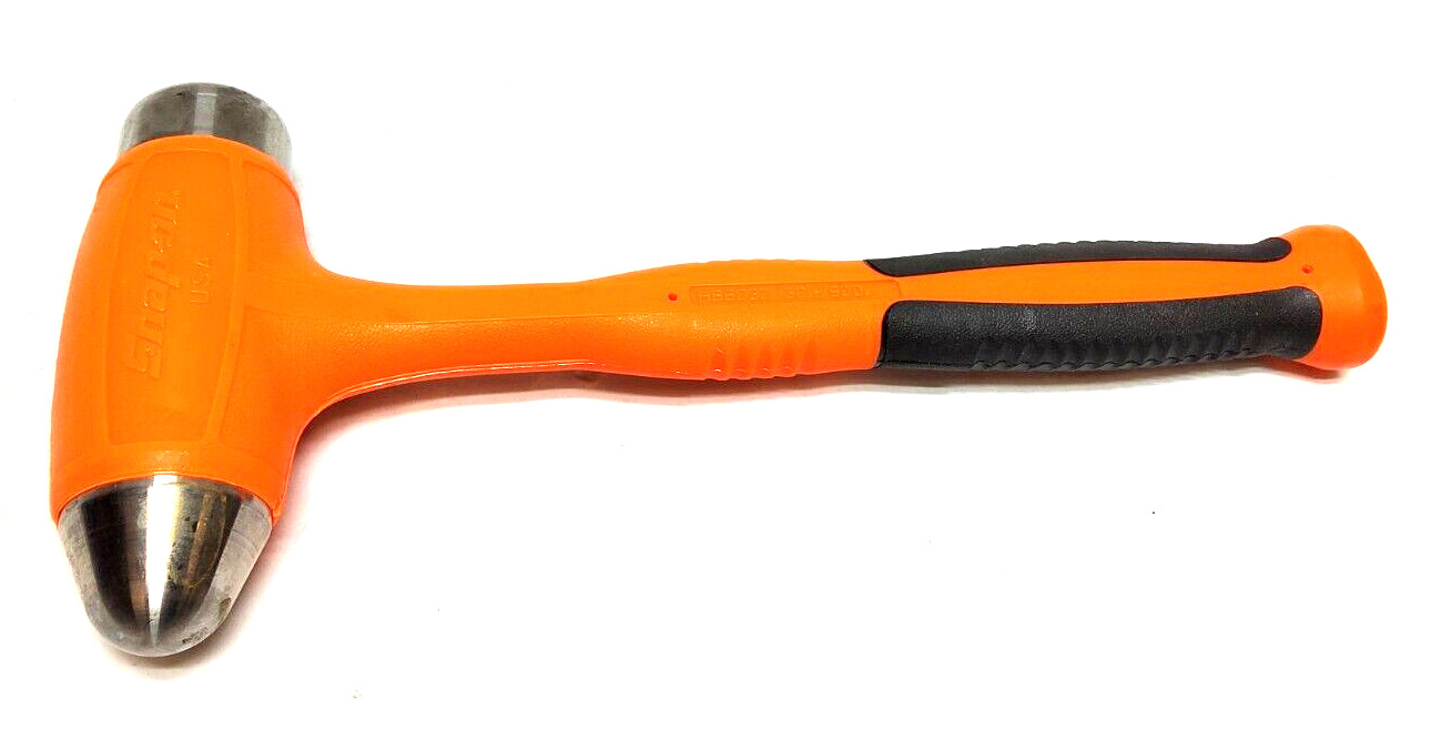 New Snap-on™ Ball Peen Dead Blow Hammer 32 oz. Orange HBBD32 HBBD32O UNused