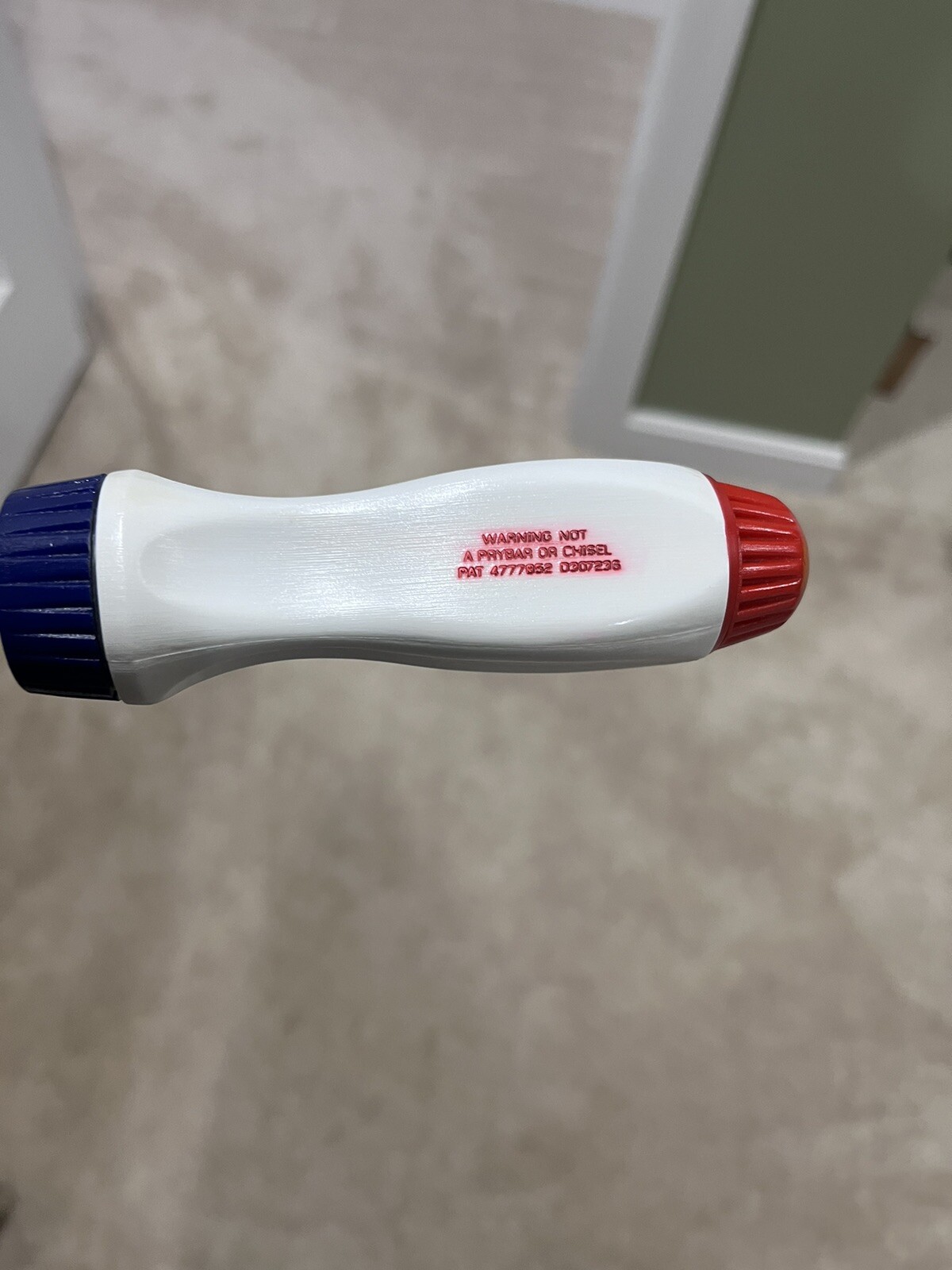 snap on tools red white blue old stock ratcheting screwdriver with glasses