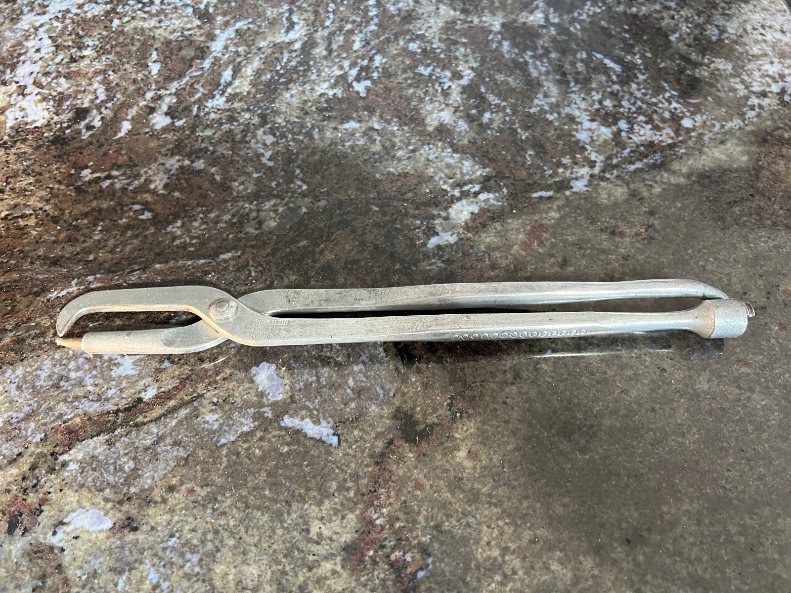 Vintage 131 Z not 131A Snap On USA Brake Spring Pliers Hook End damaged