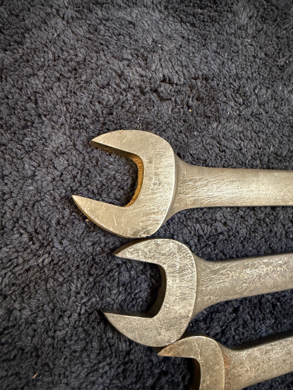 Snap-on 5 Piece Combination Wrench Set, GOEX See description for sizes. USED