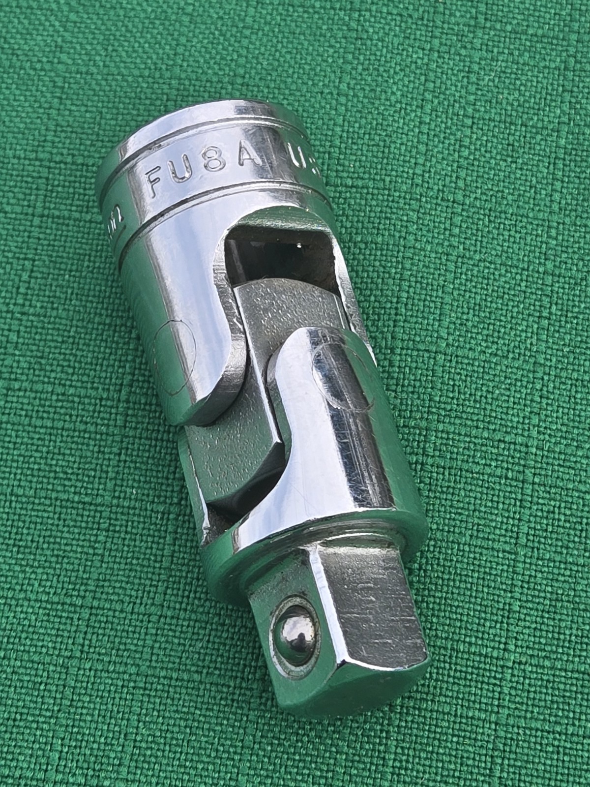 Snap-on Tools USA FU8A 3/8″ Drive Universal Joint Adapter Underline Logo VGC